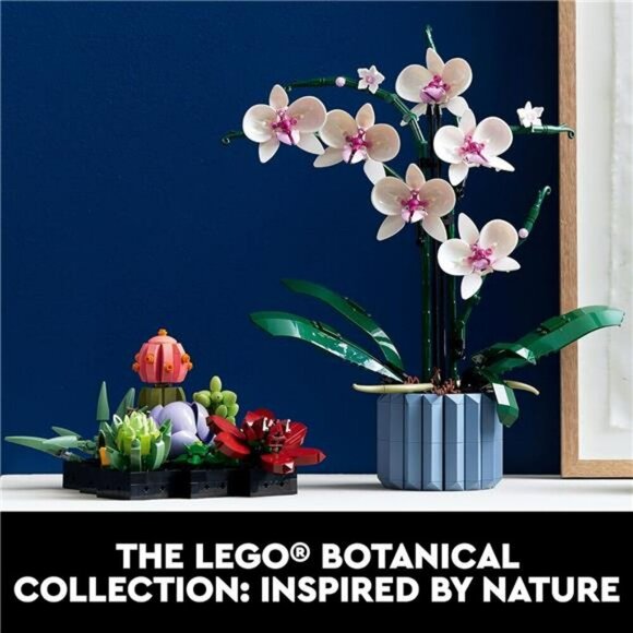LEGO Botanicals Orchid Set Artificial Indoor Flowers Home Decor Adult Gift 10311 - Picture 6 of 7